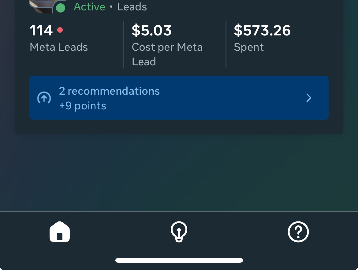 $50/day scaling campaign Meta Ads results – Arkboosted lead generation